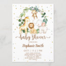 Recherche de jungle baby shower garçon invitations Safari