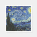 Recherche de van gogh serviettes Bleu