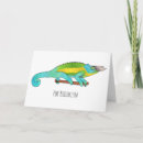 Recherche de caméléon vœux cartes Reptile