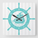 Recherche de roue de bateau horloges Blanc