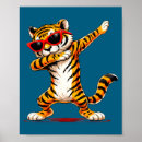 Recherche de tigre drôle posters Mignon