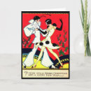 Recherche de pierrot vœux cartes Vintage