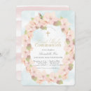 Recherche de girl petite communion invitations Rose