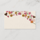 Recherche de motif japonais cartes visite Fleurs