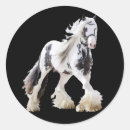 Recherche de tzigane autocollants Cheval de trait