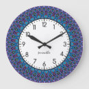Recherche de mandala bleu horloges Sarcelle