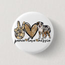 Recherche de chien berger australien badges Aussie