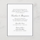 Recherche de traditionnel formel invitations Classique