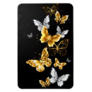 Recherche de papillon blanc magnets Noir