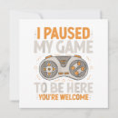 Recherche de humour geek invitations Joueur