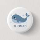 Recherche de mammifères badges Baleine