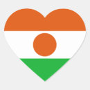 Recherche de drapeau du niger autocollants Patriotique