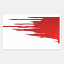 Recherche de meurtre autocollants Rouge