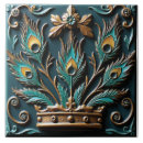 Recherche de reine carreaux Bleu