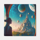 Recherche de futuriste magnets Ville