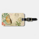 Recherche de hibou bagages étiquettes Fleurs