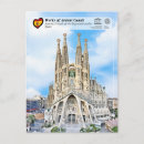 Recherche de gaudi cartes postales Sagrada familia