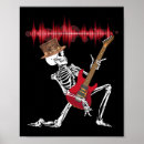Recherche de dessin de guitare posters Jour des morts