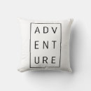 Recherche de aventures coussins Typographie