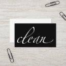 Recherche de faire ménage cartes visite Propre