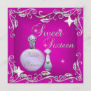 Recherche de bouteille de parfum invitations Girly