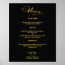 Recherche de poster mariage menus Dîner