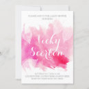 Recherche de douche à la mode de bébé invitations Rose