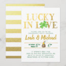 Recherche de amour irlandais invitations Vert