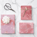 Recherche de rose métallique papier cadeau Féminin
