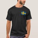 Recherche de drapeau de la suède tshirts Scandinave