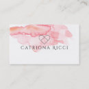 Recherche de beau coeur cartes visite Élégant