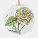 Recherche de gouttes pluie ornements Rose
