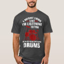 Recherche de drum tshirts Baguettes pour batterie