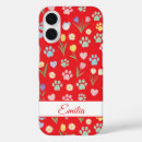 Recherche de patte de coeur iphone coques Mère de chien