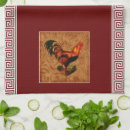 Recherche de coq cuisine linges Motif