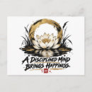 Recherche de conscience cartes postales Zen
