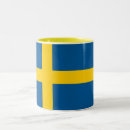 Recherche de drapeau de la suède tasses Patriotique