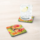 Recherche de papillon monarque dessous de verres Fleurs