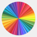 Recherche de couleurs psychédéliques autocollants Dynamique