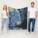 Recherche de van gogh couvertures plaids Nuit étoilée
