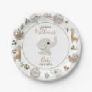 Recherche de boho baby shower assiettes Girafe