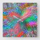 Recherche de couleur corail horloges Rose