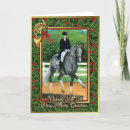 Recherche de cheval dressage vœux cartes Vacances