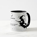 Recherche de silhouette sorcière tasses Éffrayant