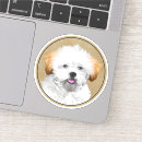 Recherche de lhasa apso autocollants Lhassa