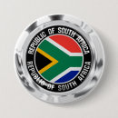 Recherche de drapeau sud africain badges Patriotique