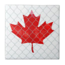 Recherche de drapeau canadien carreaux Rouge