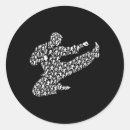 Recherche de dojo autocollants Fille de karaté