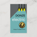 Recherche de eclairage cartes visite Électricien