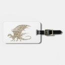 Recherche de créature mythique bagages étiquettes Dragon